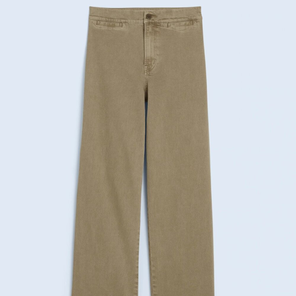 Madewell: The Petite Curvy Emmett Wide Leg Crop Pant
